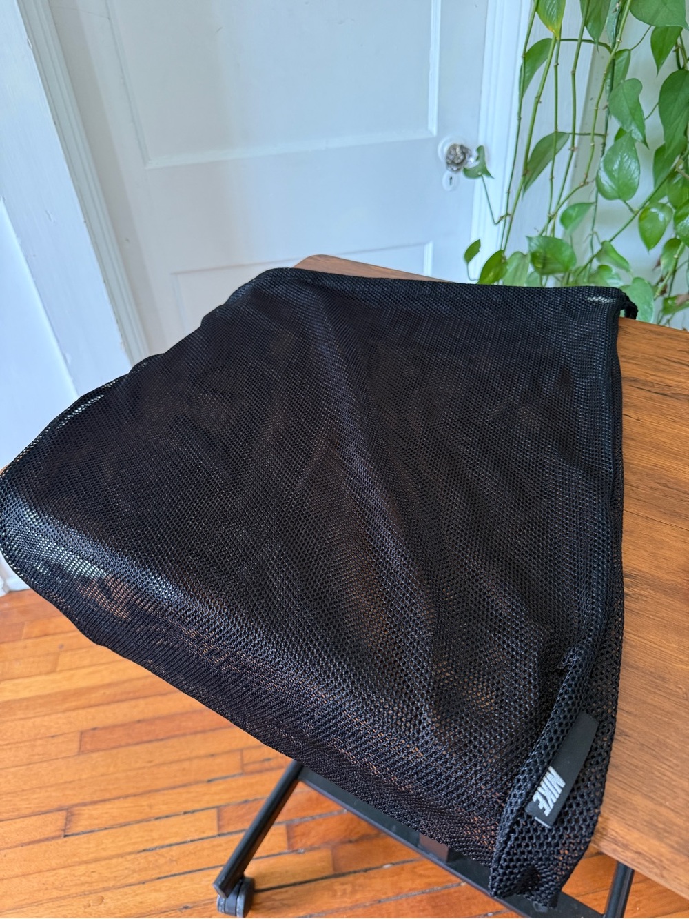 Nike Black Mesh Toiletry/Accessory Sack